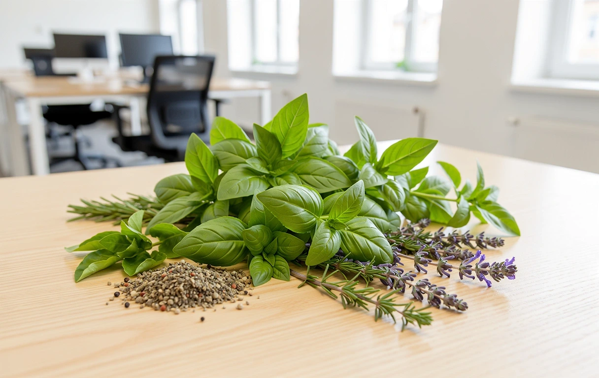 Ingrediente botanice naturale în cadrul biroului Naturalbalancehubqj